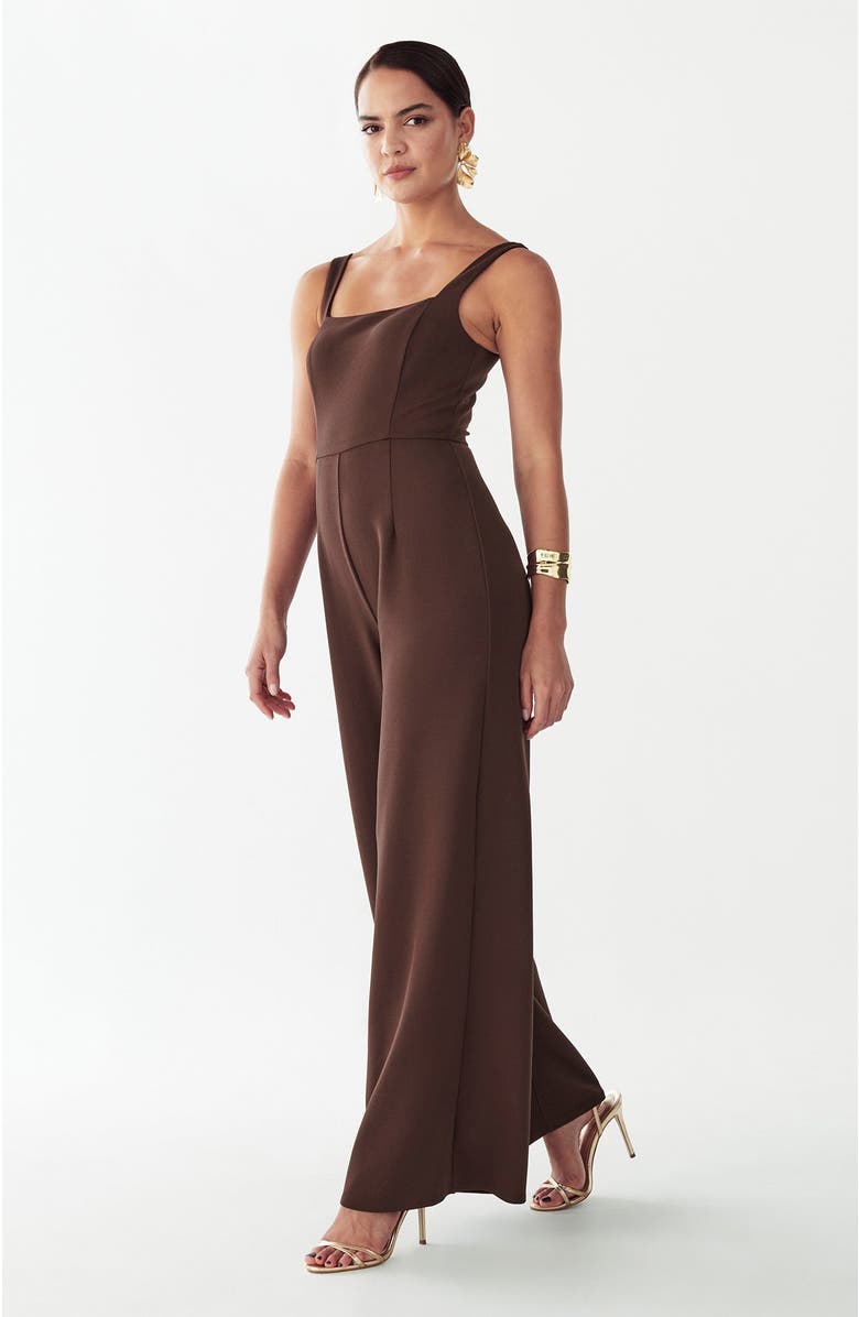 ST MRLO Anika Jumpsuit, Alternate, color, Chocolate