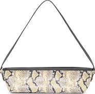 Dolce Vita Savii Snakeskin Embossed Faux Leather Shoulder Bag