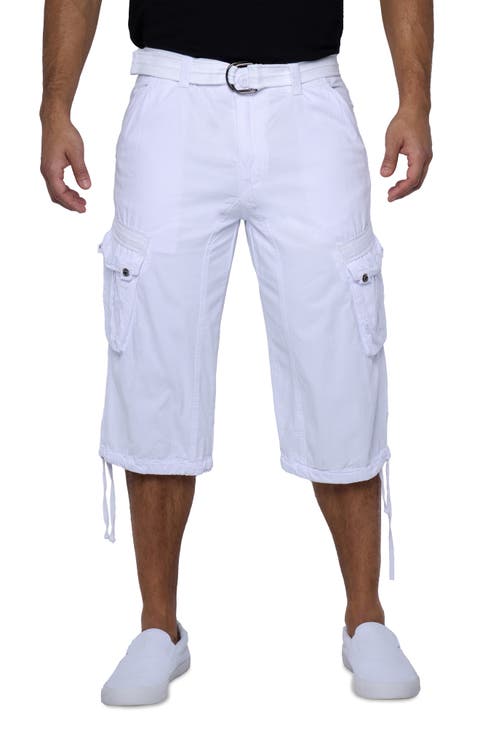 Belted Cargo Shorts