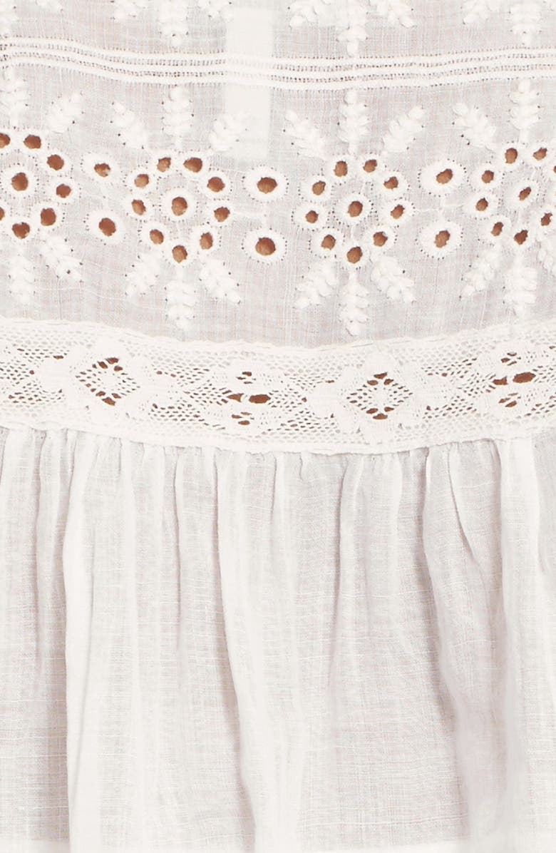 Joie 'Laton' Embroidered Eyelet Dress, Alternate, color, 