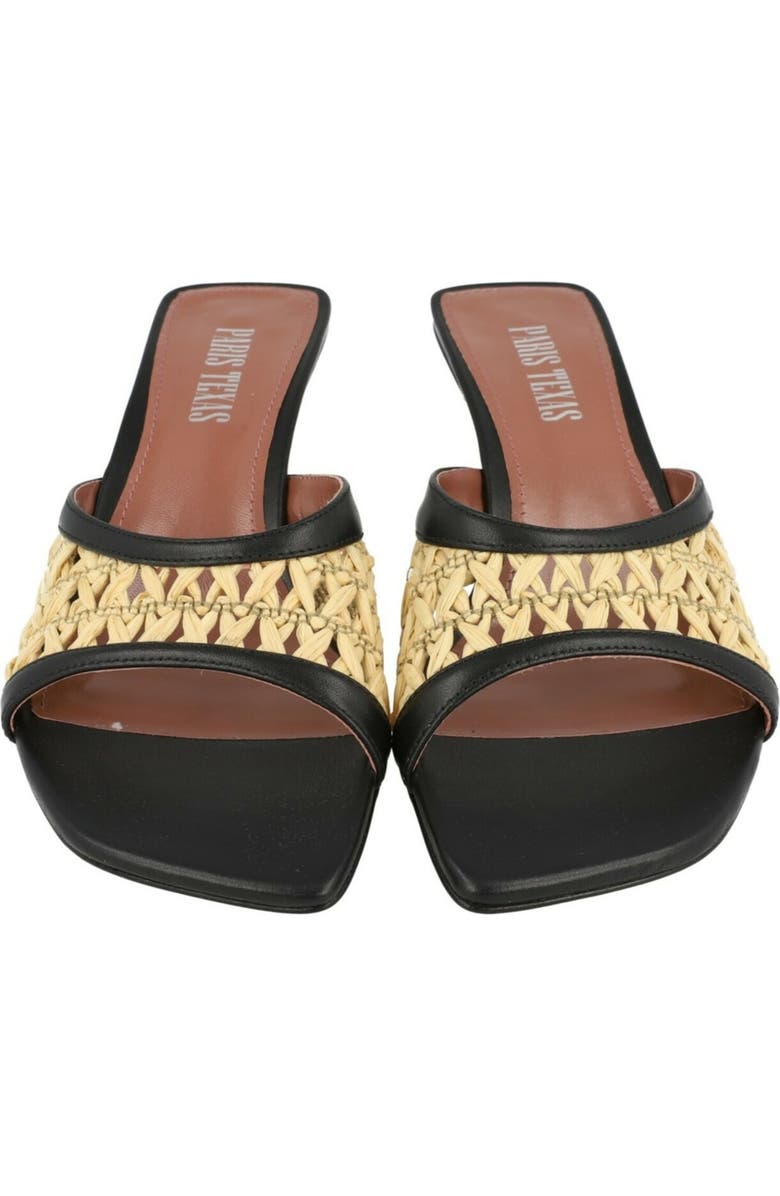 Paris Texas Lorena Slide Sandal, Alternate, color, Naturale-Black