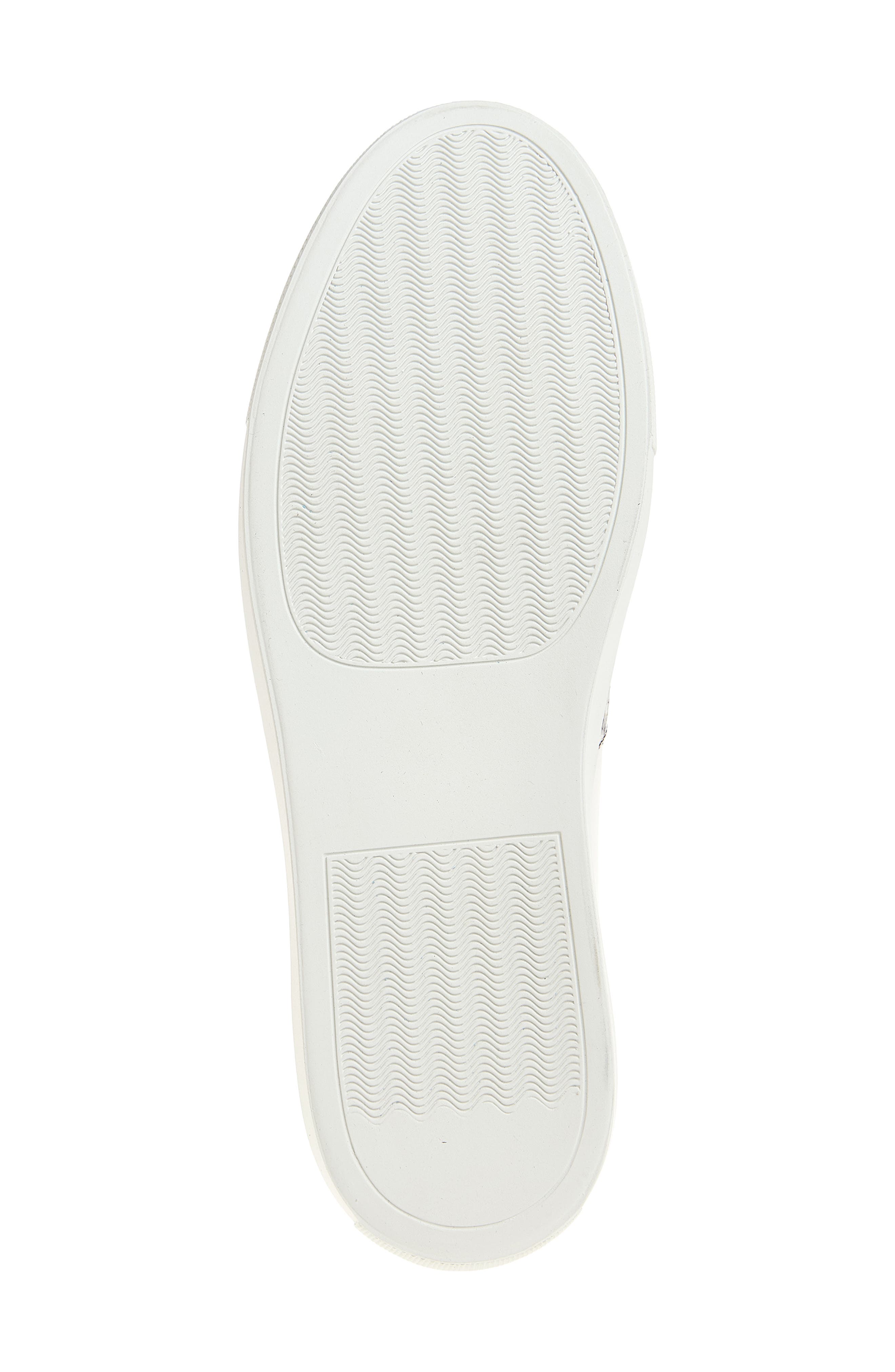 Logo Plate Sneaker, Alternate, color, WHITE