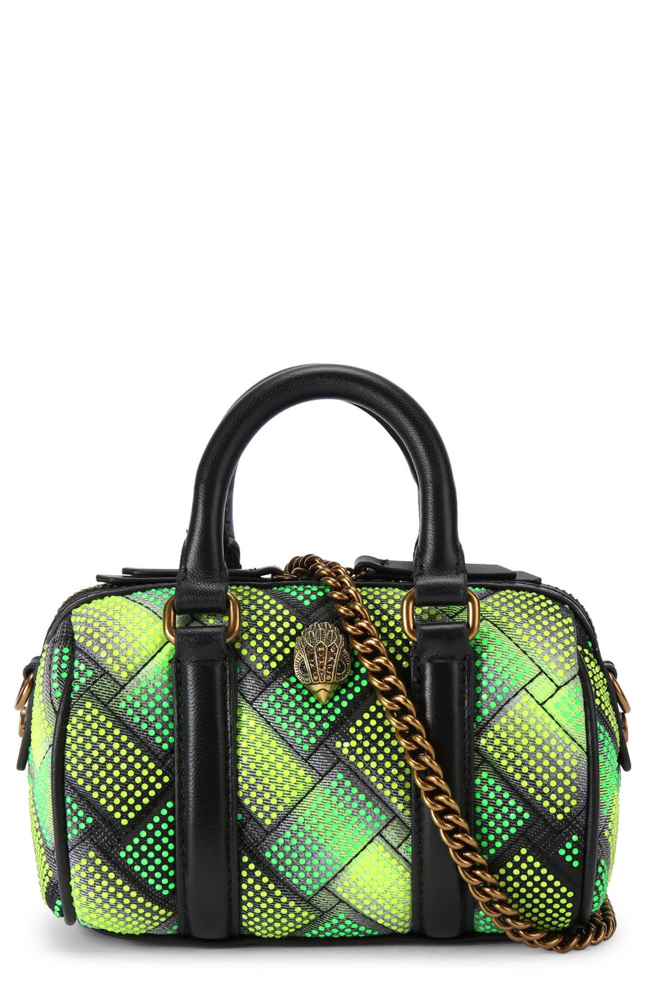 Kurt Geiger London Extra Small Kensington Boston Quilted Satchel, Main, color, 