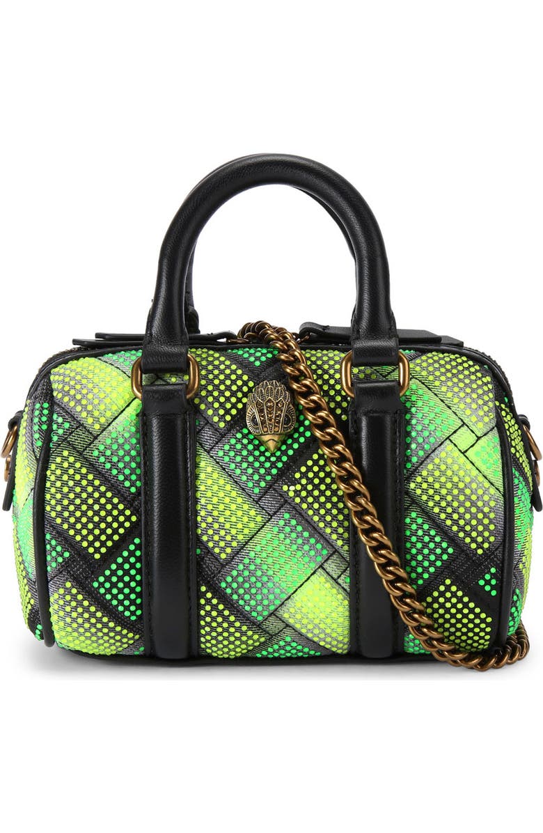 Kurt Geiger London Extra Small Kensington Boston Quilted Satchel, Main, color,