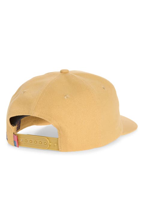 Hunting Embroidered Cotton Canvas Snapback Baseball Cap