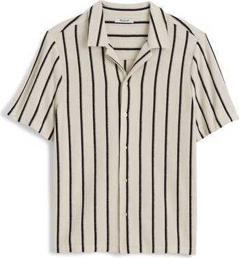 The Textured Knit Camp Shirt
