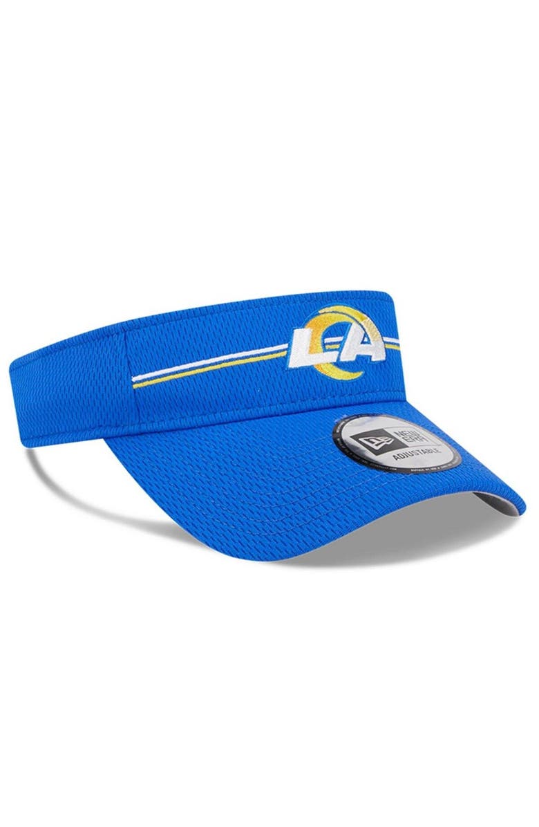New Era Men's New Era Royal Los Angeles Rams 2023 NFL Training Camp Adjustable Visor, Alternate, color, 