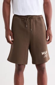 HUGO Nomario Cotton Sweat Shorts