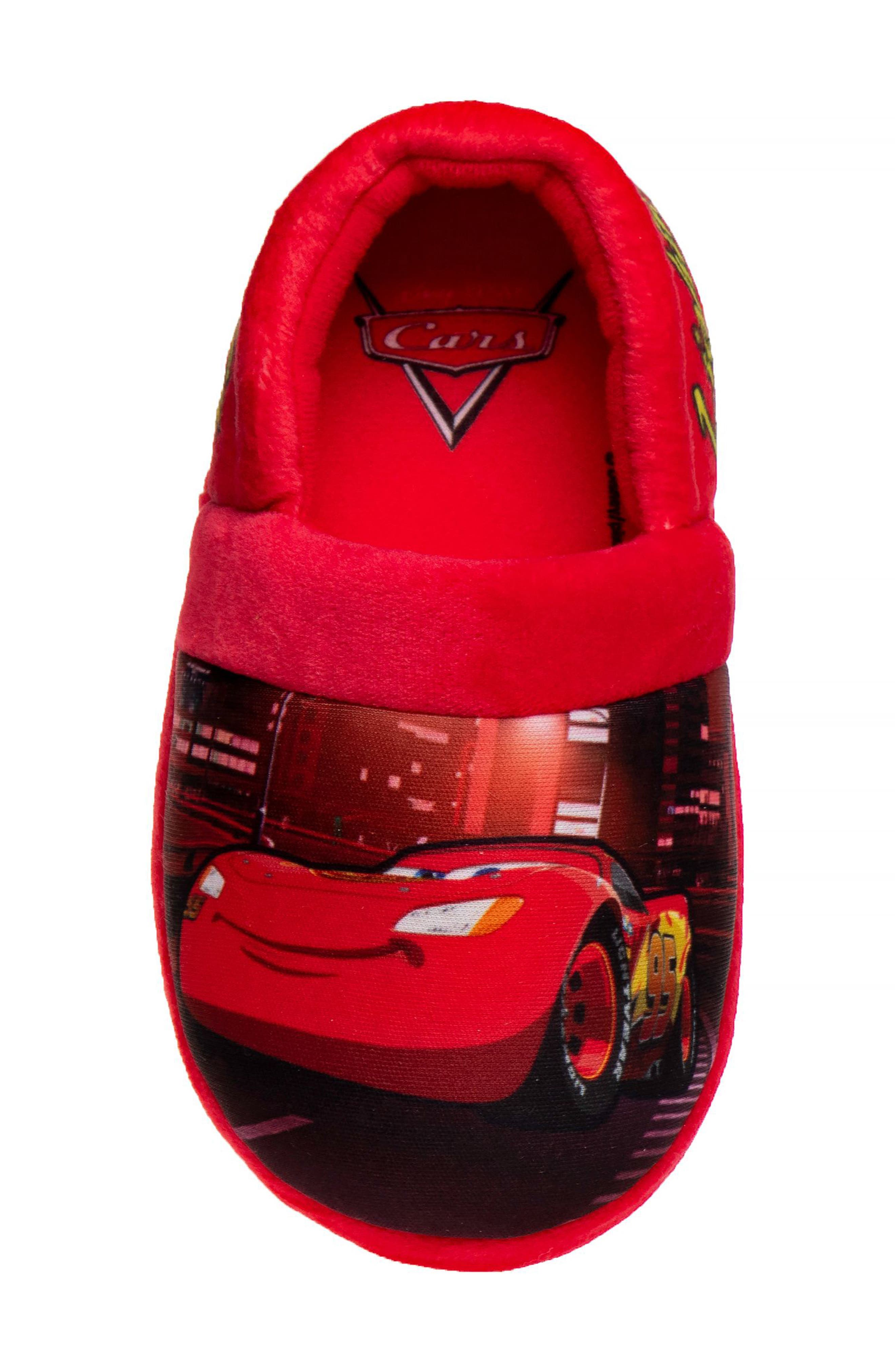 JOSMO x Disney<sup>®</sup> Kids' Pixar Cars Lightning McQueen Slipper, Alternate, color, Red
