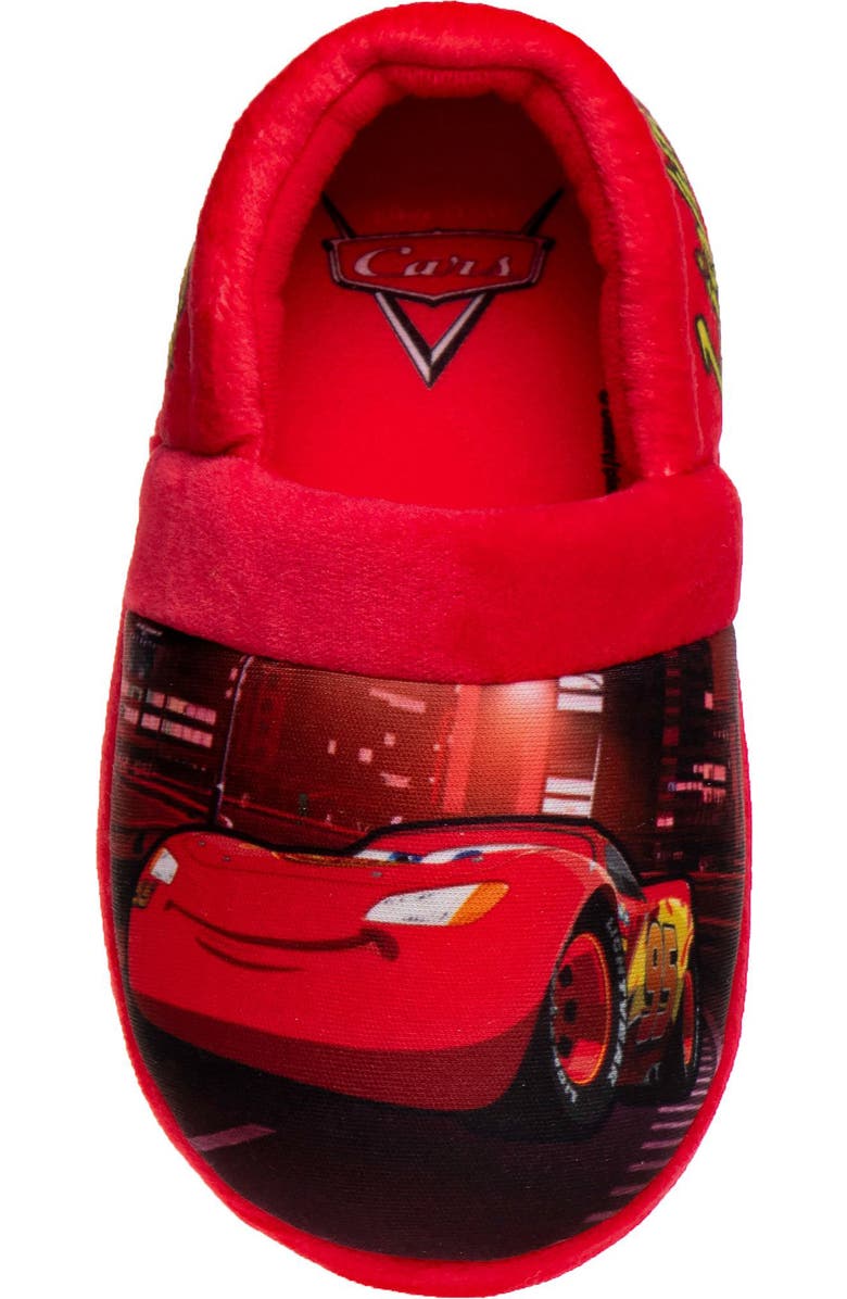 JOSMO x Disney<sup>®</sup> Kids' Pixar Cars Lightning McQueen Slipper, Alternate, color, Red