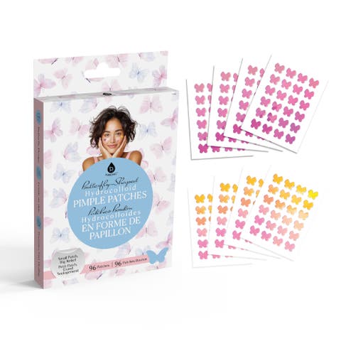 Butterfly Hydrocolloid Pimple Patches