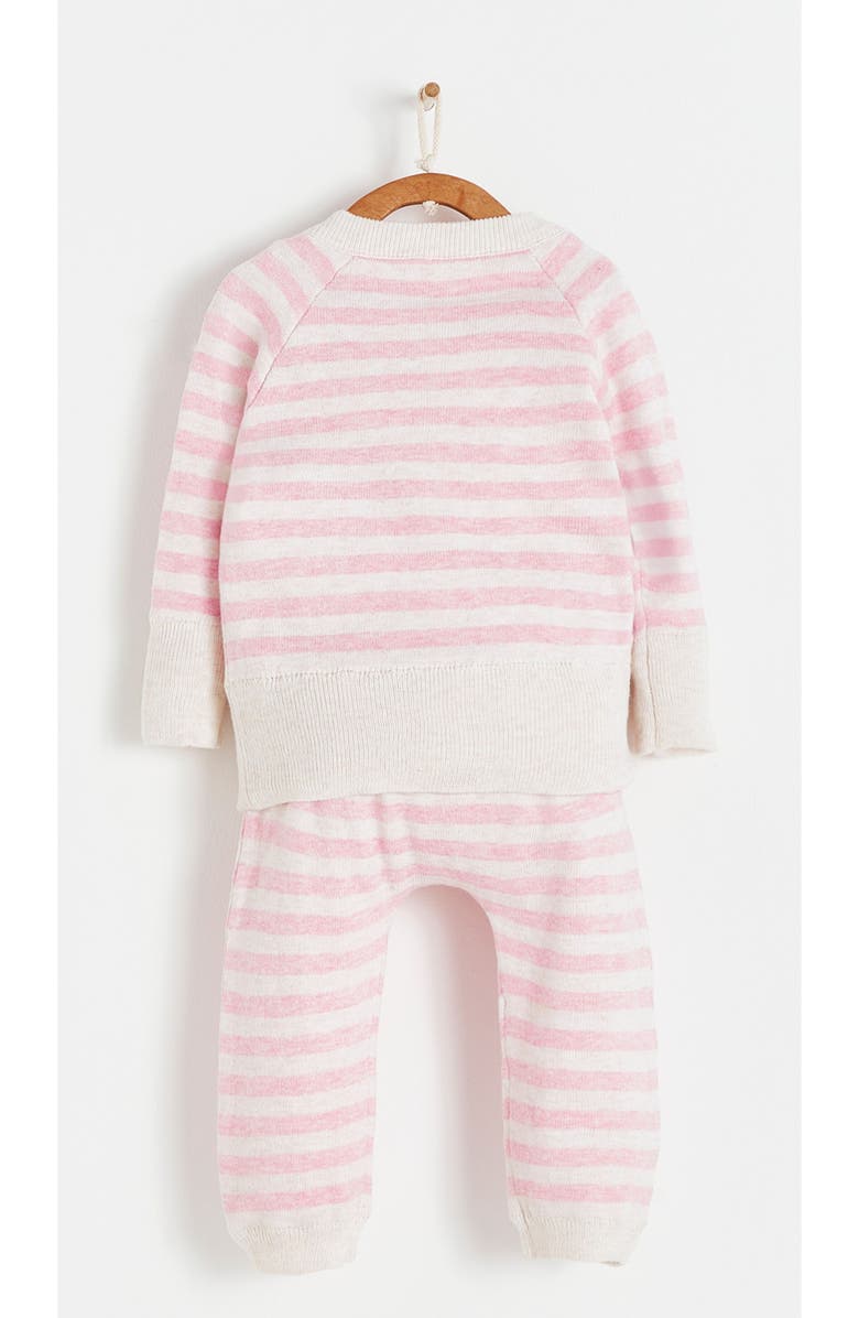 Babycottons Premium Cotton Knit 2-Piece Set for Infant, Alternate, color, Pink