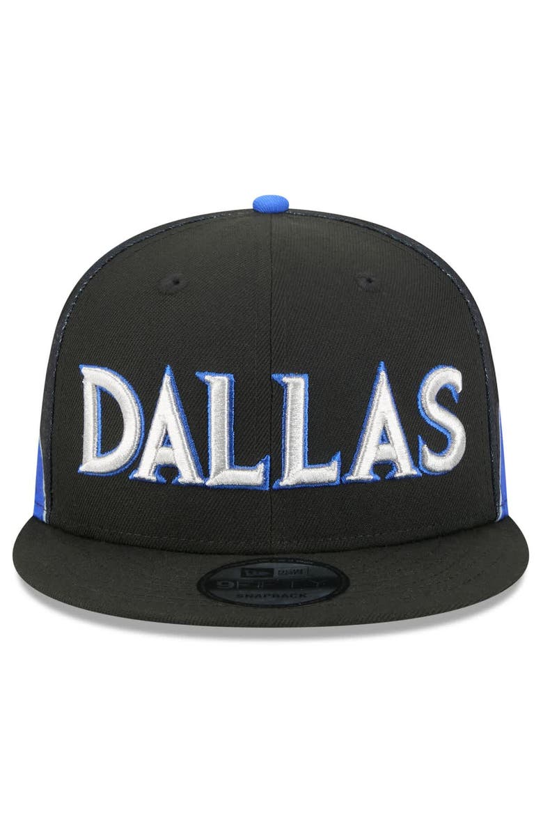 Men's New Era Black Dallas Mavericks 2025/26 City Edition 9FIFTY Snapback Hat, Alternate, color, Black