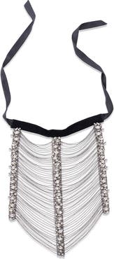 Anne Fontaine Satin Ribbon Collar