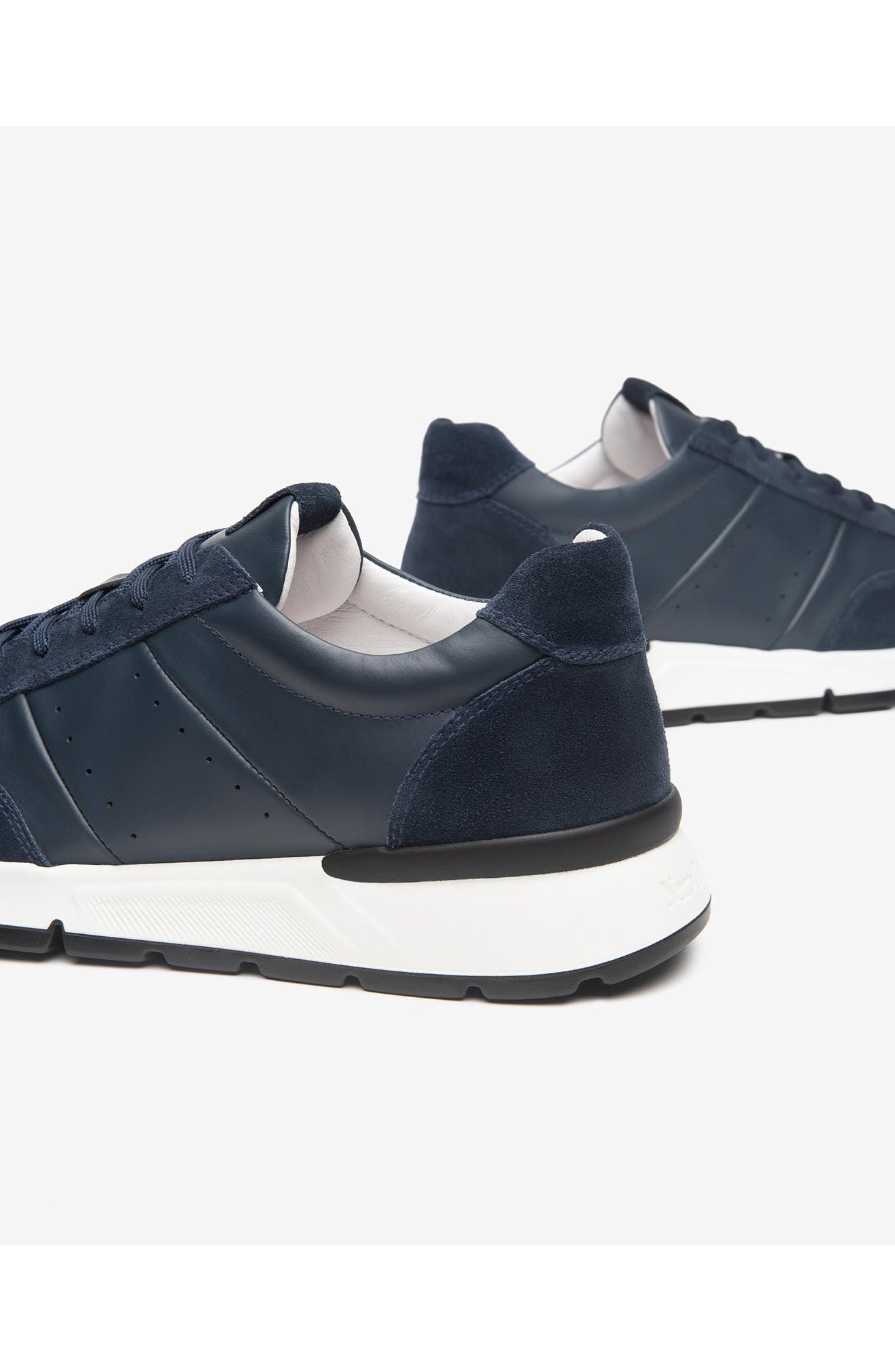 Low Top Trainer Sneaker, Alternate, color, NAVY