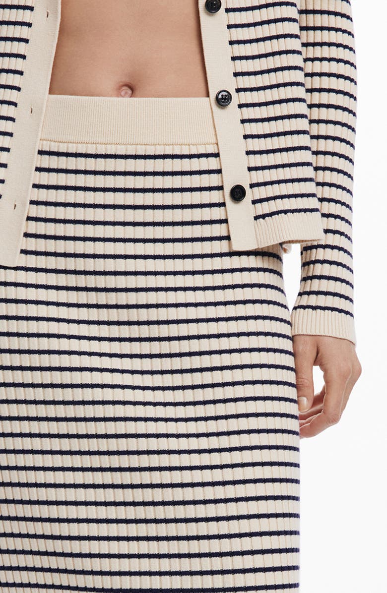 Desigual Thin Gauge Cardigan, Alternate, color, Beige