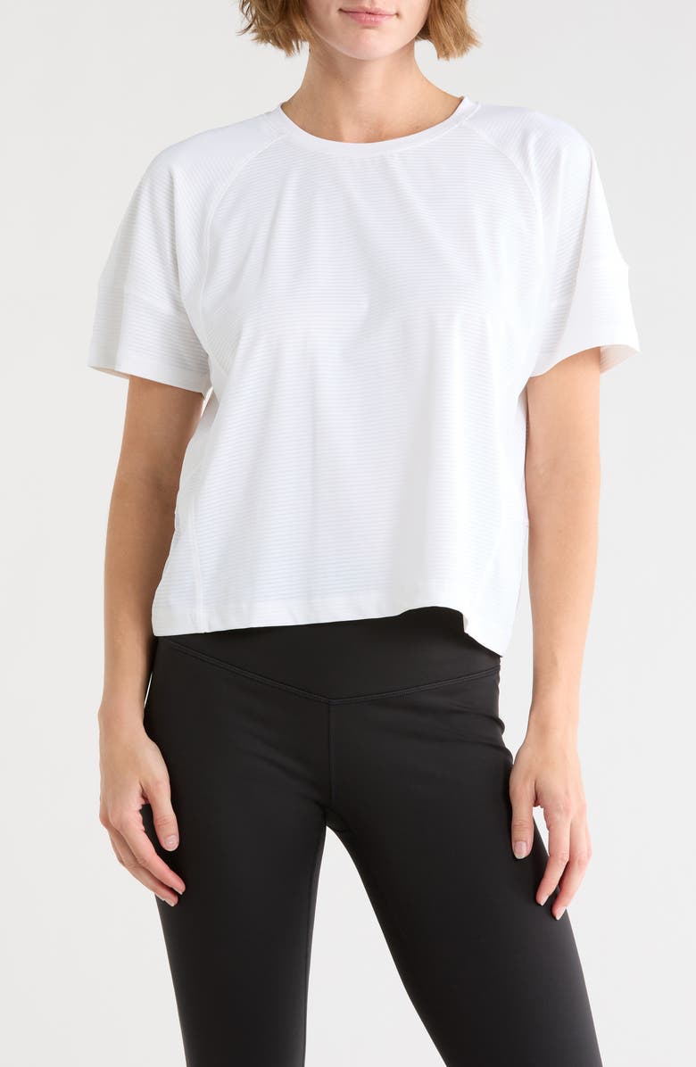 LAYER 8 Training Day T-Shirt, Main, color, Bright White