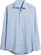Peter Millar Campbell Perfect Pinpoint Regular Fit Button-Up Shirt