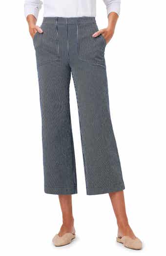 All Day Stripe Wide Leg Jeans