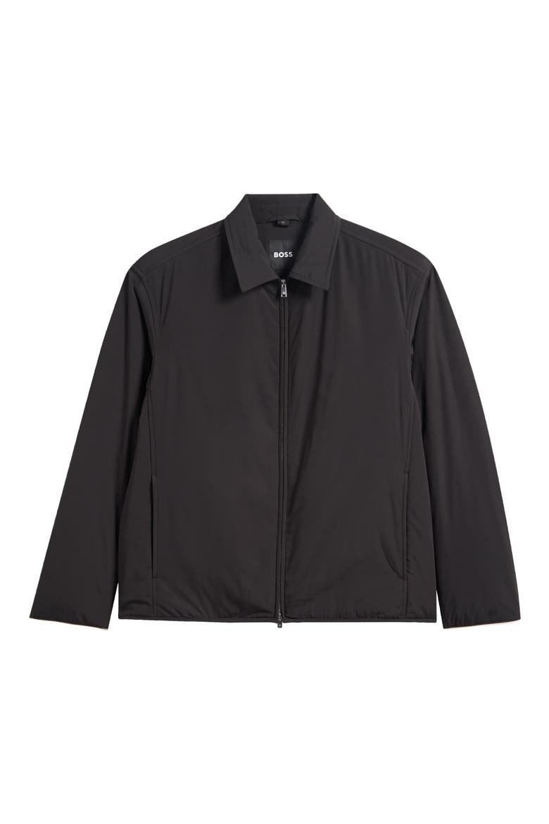 C-Cerig Zip Jacket, Main, color, BLACK