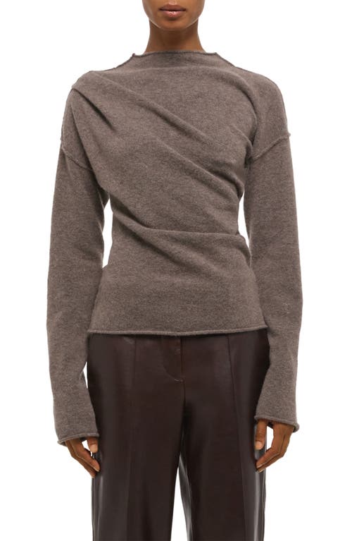 Helmut Lang Funnel Neck Sweater In Multi