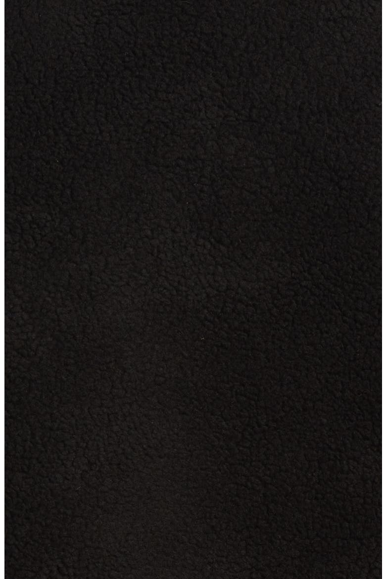 Vardag Pile Fleece Zip Jacket, Alternate, color, BLACK