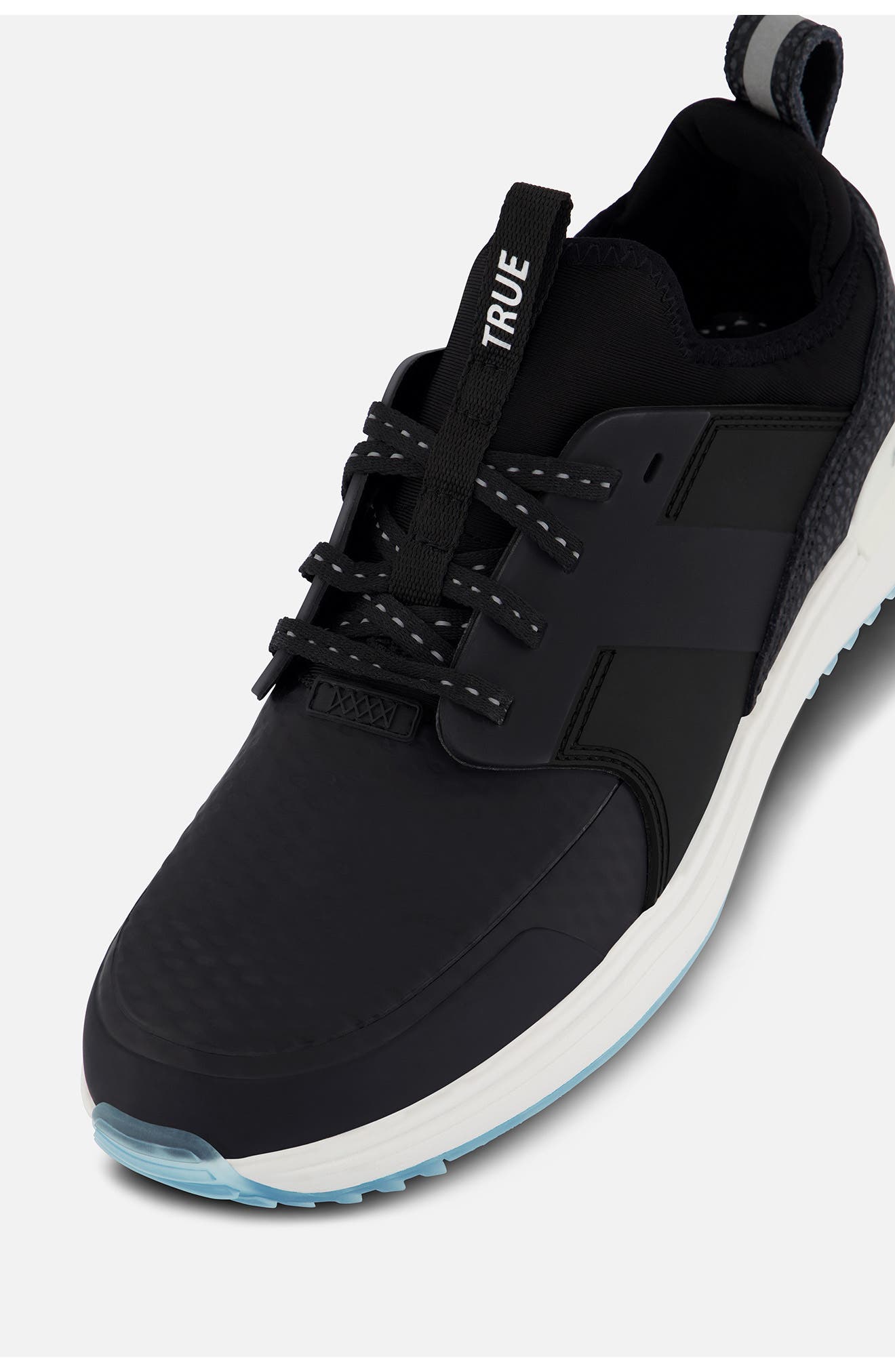 True Lux Waterproof Sneaker, Alternate, color, BLACK ICE