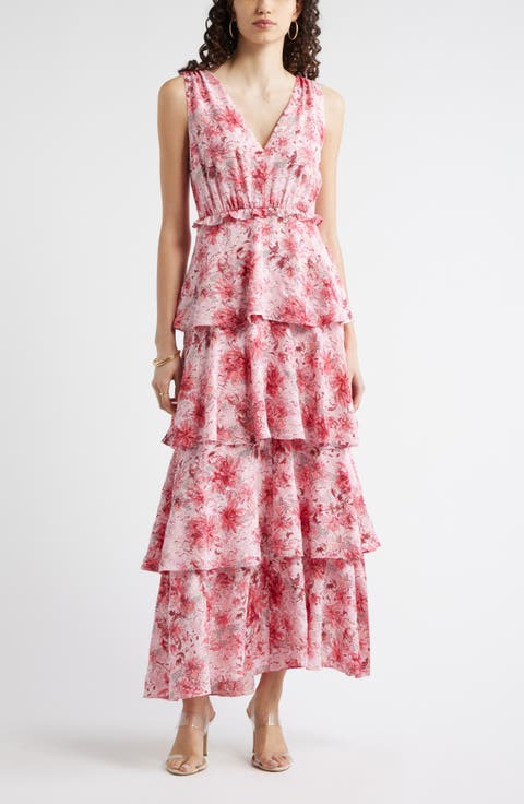 Floral Tiered Maxi Dress