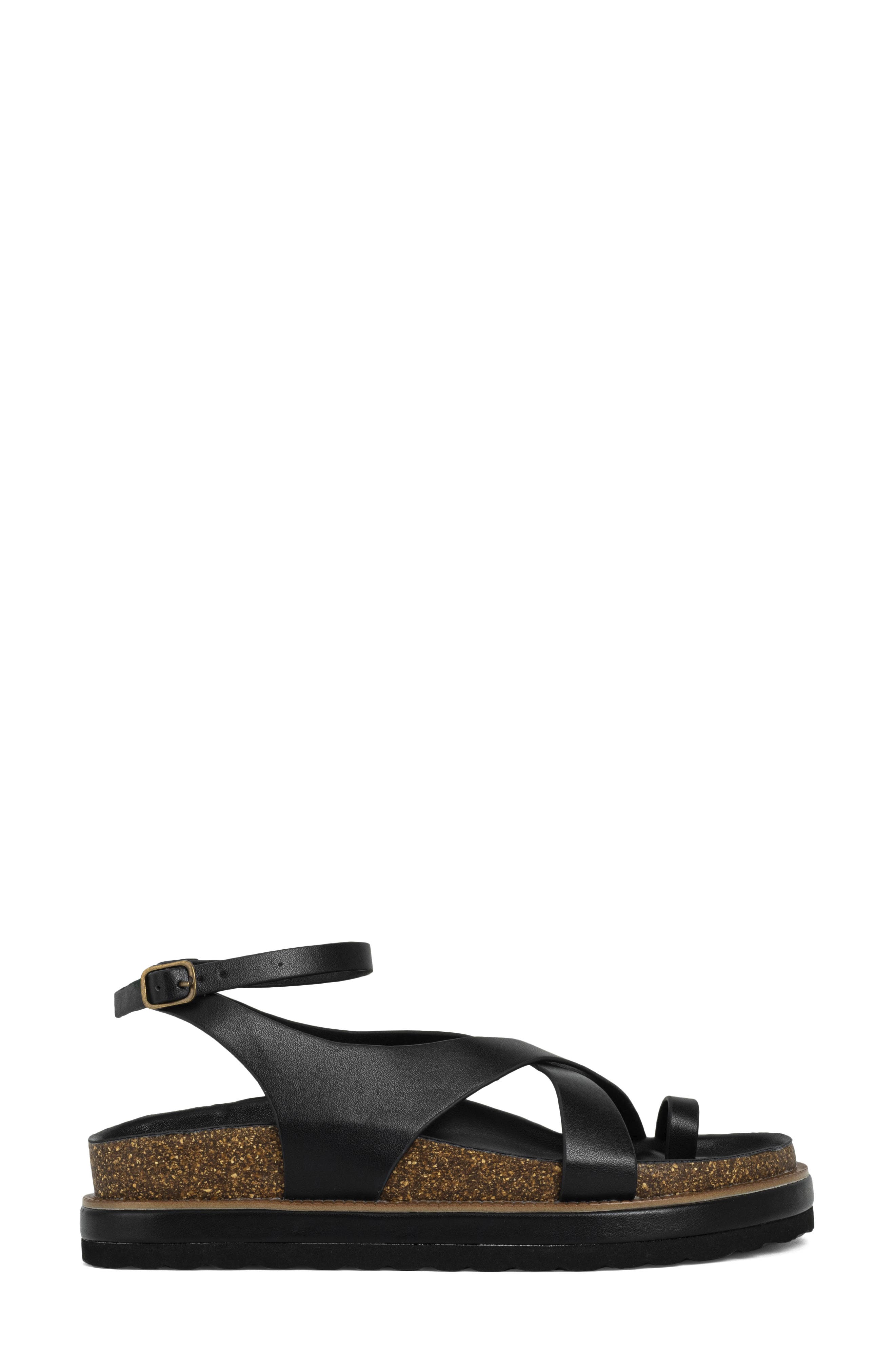 SHUSHOP Carol Sandal, Alternate, color, Black