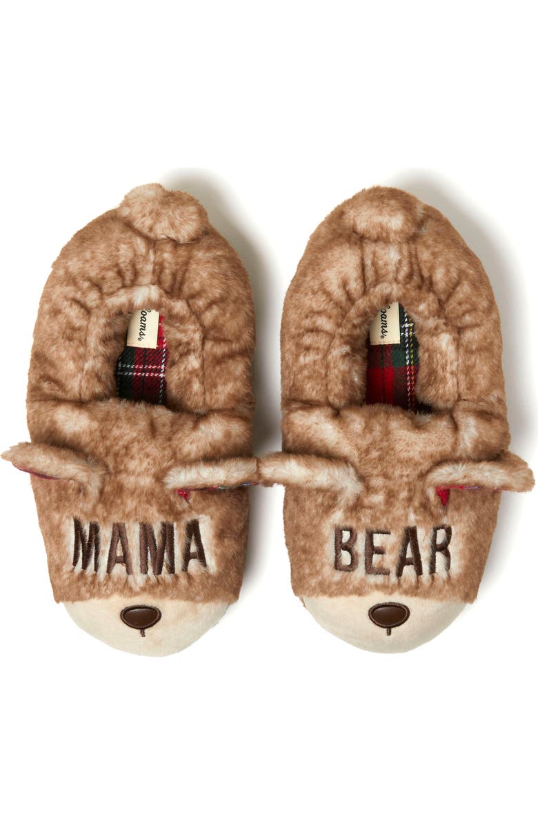 DEARFOAMS Mama Bear Closed Back Slipper, Main, color, Frost