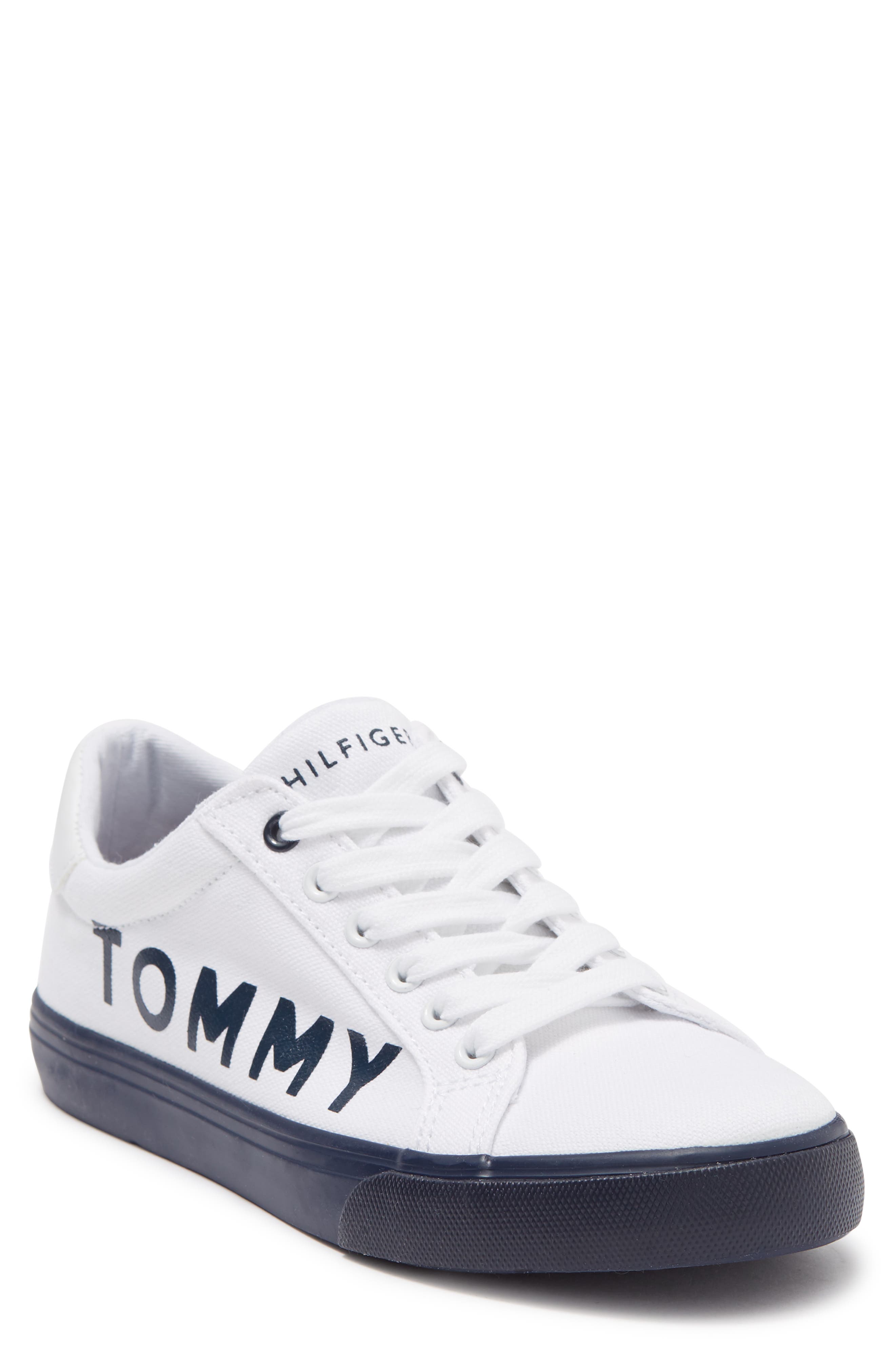 Tommy Hilfiger Logo Canvas Sneaker, Main, color, 