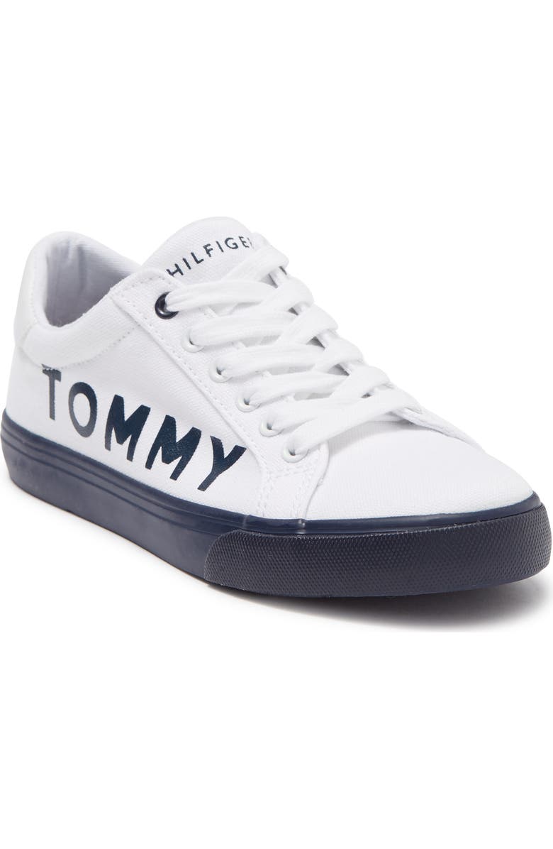 Tommy Hilfiger Logo Canvas Sneaker, Main, color,