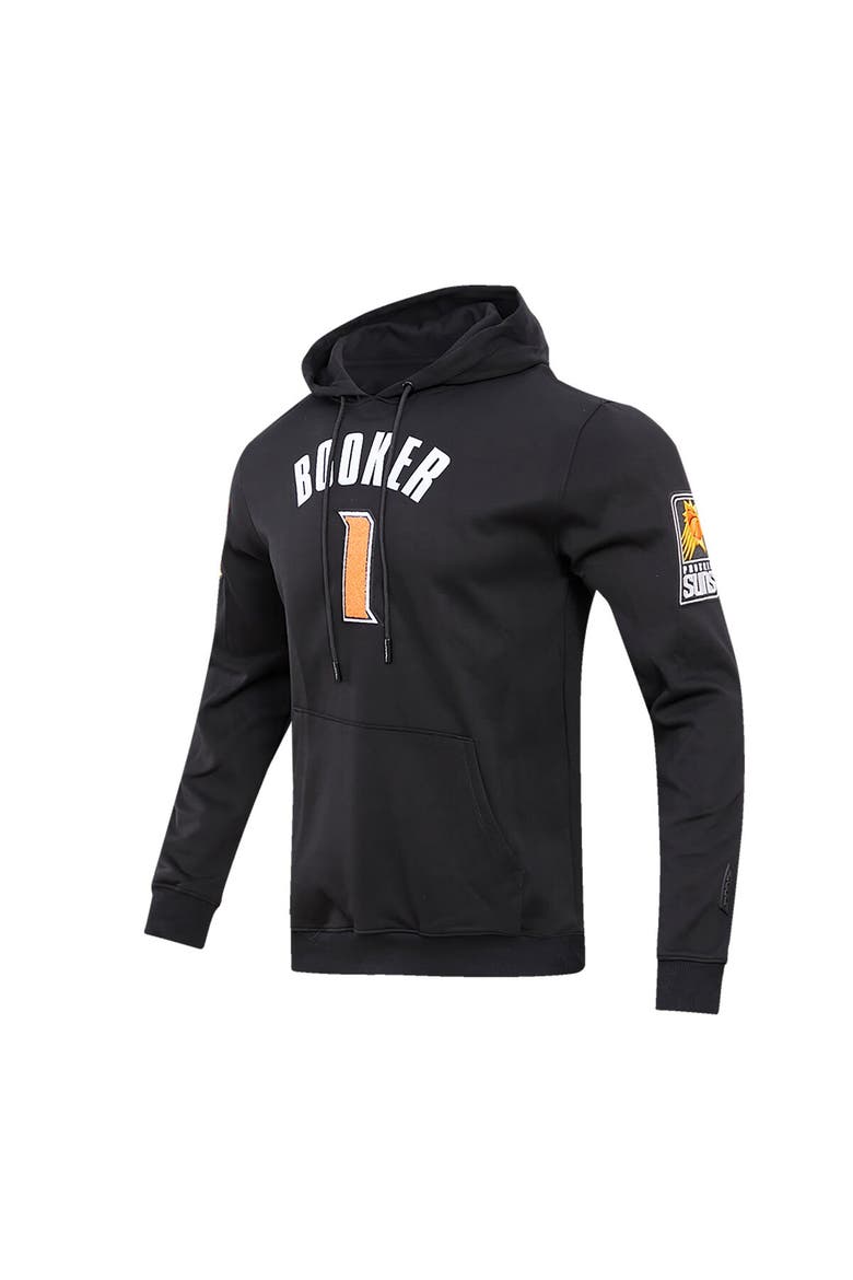 Men's Pro Standard Devin Booker Black Phoenix Suns Player Pullover Hoodie, Alternate, color, Black
