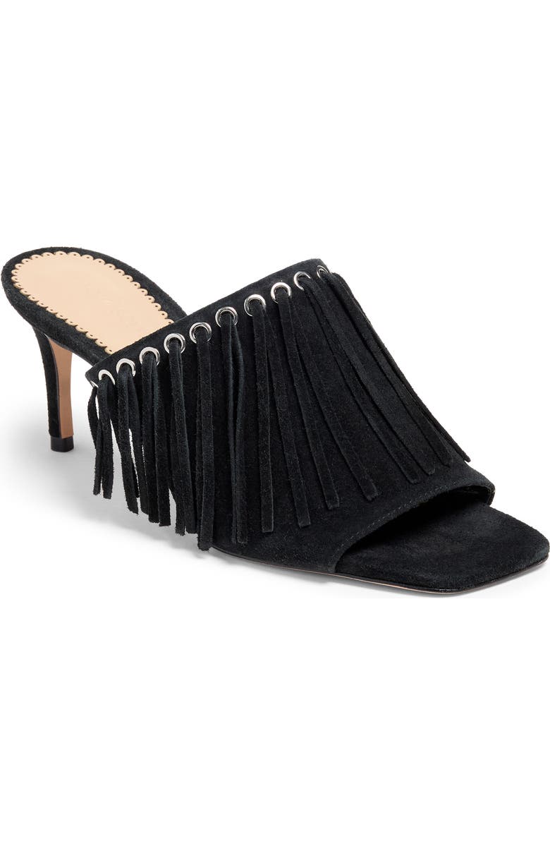 Cinq à Sept Sabrina Fringe Slide Sandal, Main, color,