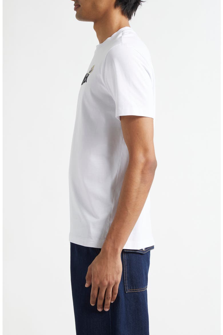 Logo Patch Graphic T-Shirt, Alternate, color, BRILLIANT WHITE