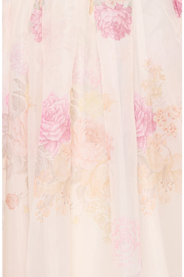 Floret Sleeveless Maxi Dress, Alternate, color, YELLOW FLORAL