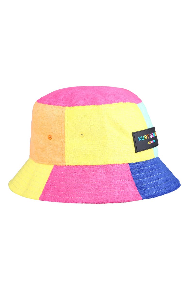 Kurt Geiger London Colorblock Terry Bucket Hat | Nordstrom