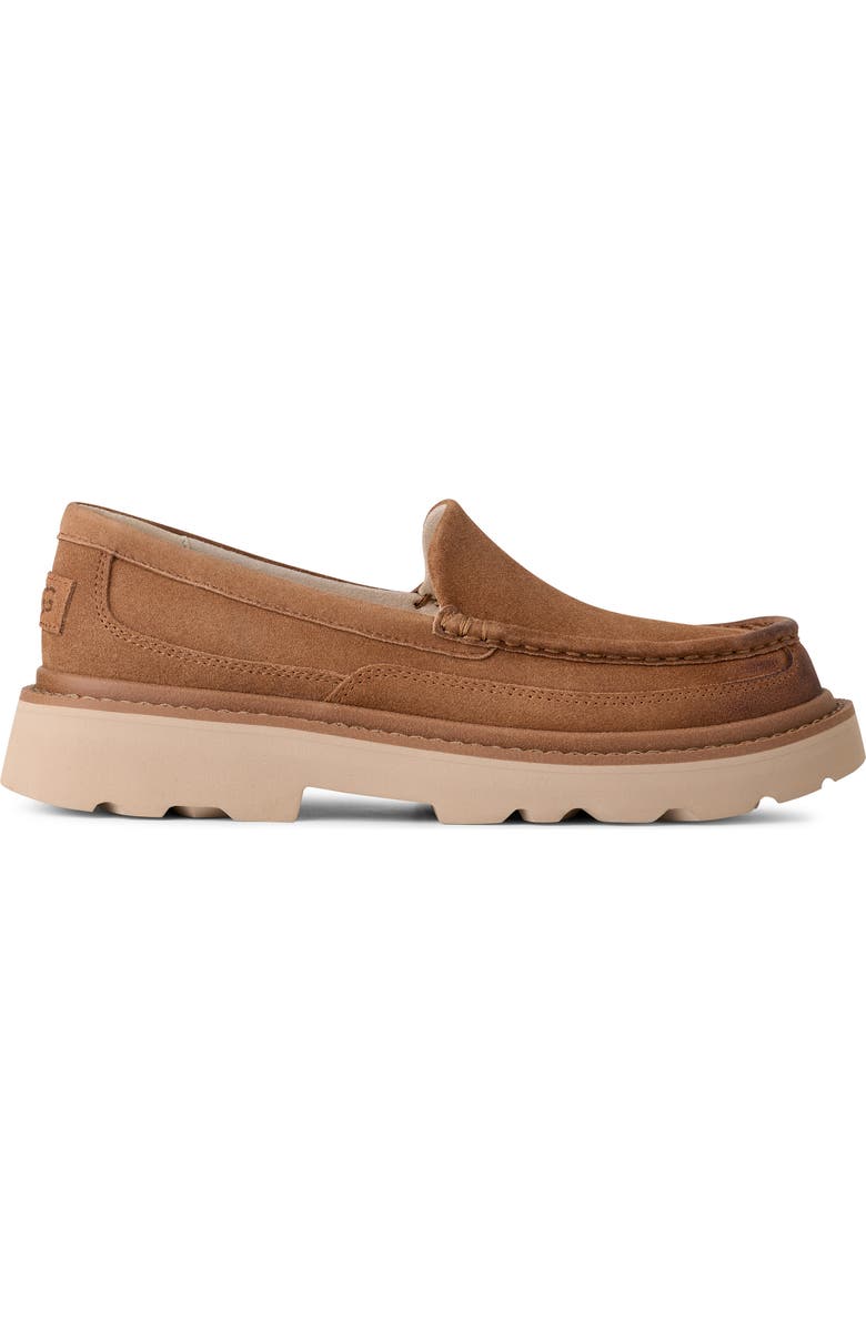 UGG<sup
®</sup
Ascot Lug Loafer, Alternate, color, Chestnut