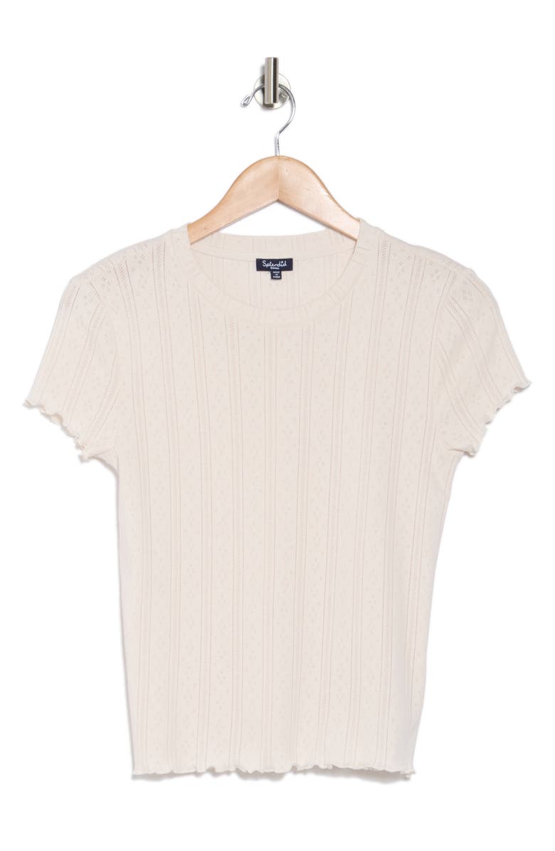 Como Pointelle T-Shirt