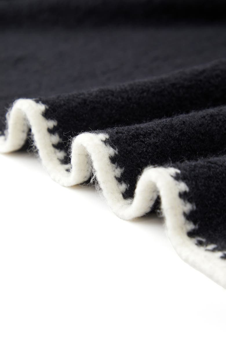 525 Maisie Bouclé Whipstiched Scarf, Alternate, color,