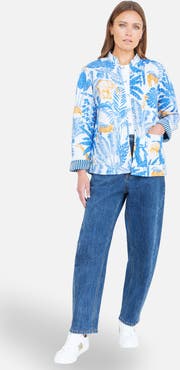 Yumi Jungle Reversible Cotton Quilted Jacket