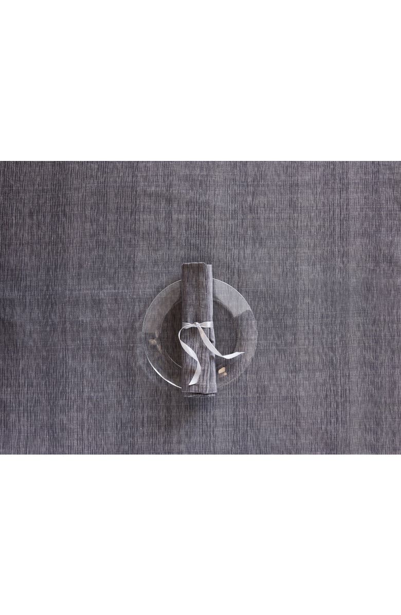 Sustainable Threads Timeless Ikat Tablecloth, Main, color, Udaipur- 90" X 60"