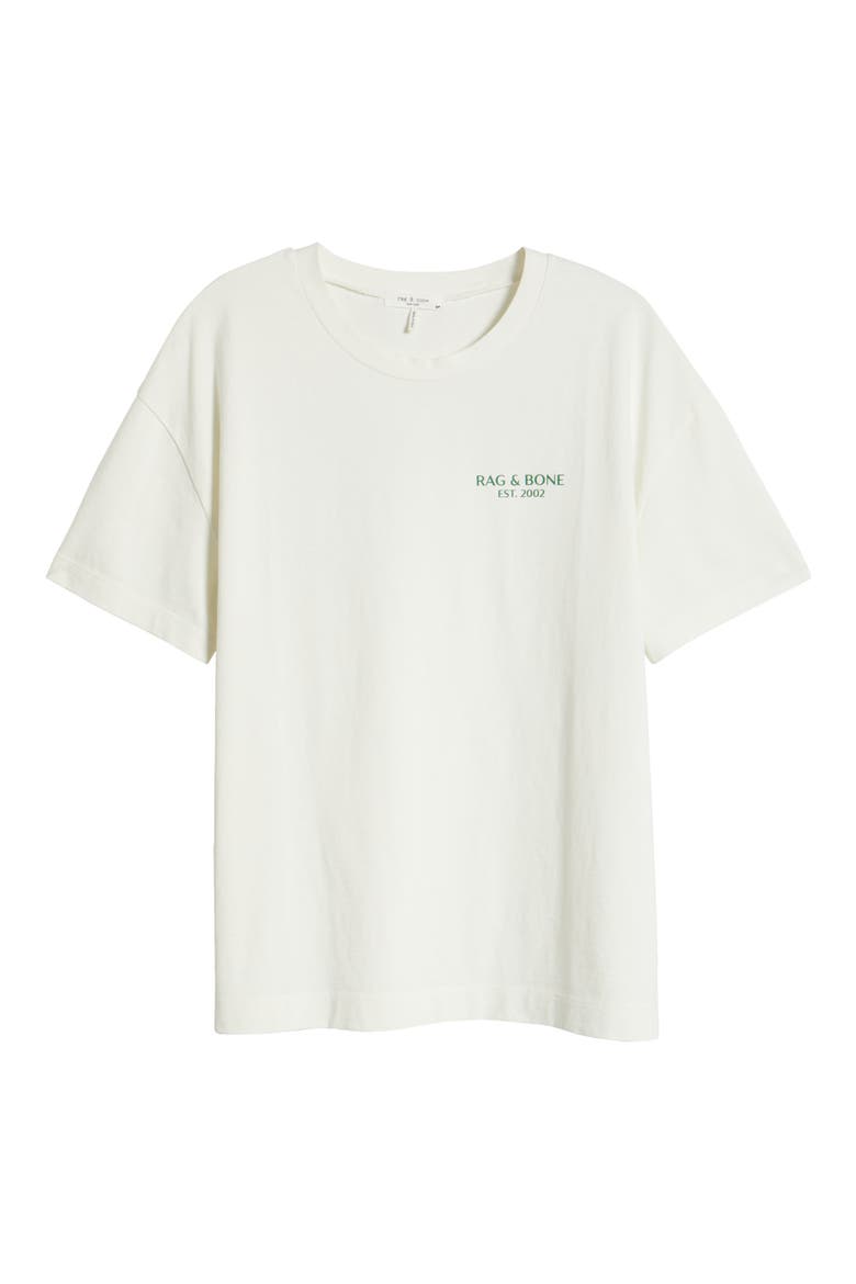 Raquet Boyfriend Fit Graphic T-Shirt, Alternate, color, IVORY