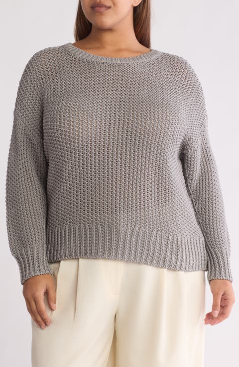 Boxy Organic Cotton Sweater