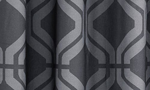 Brooks Brothers Geo Print Turkish Cotton Shower Curtain