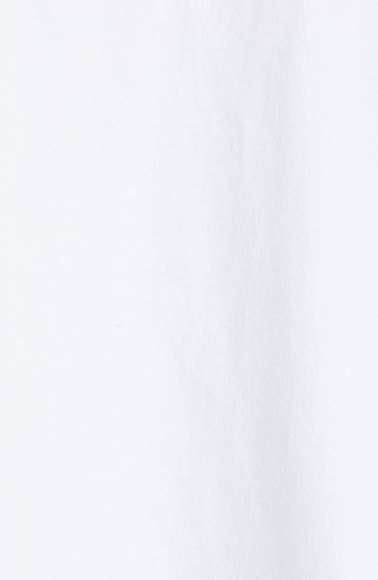 Rhude Logo Raglan Cotton T-Shirt, Alternate, color, 