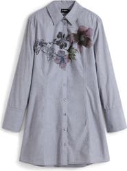 Desigual Long Sleeve Shirtdress