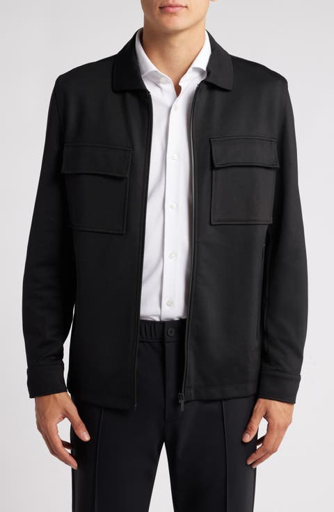 Sigmon Zip-Up Shirt Jacket