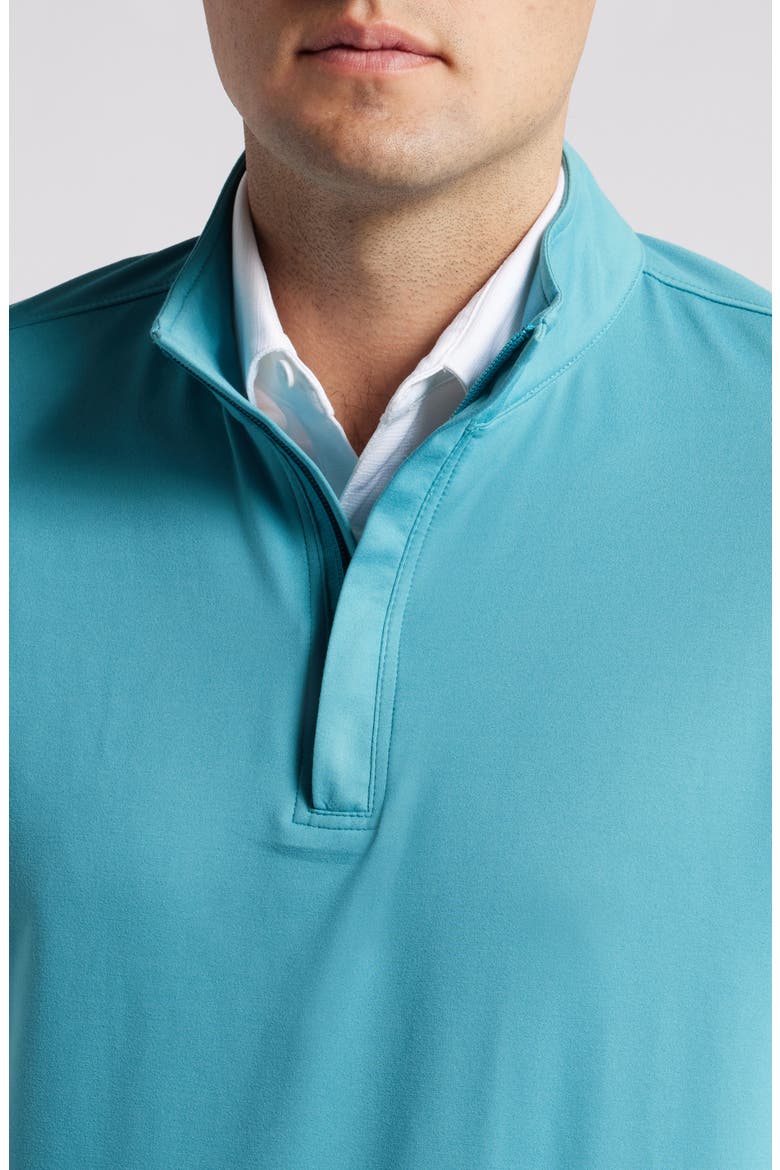 McKinnon Quarter Zip Golf Pullover, Alternate, color, PACIFIC
