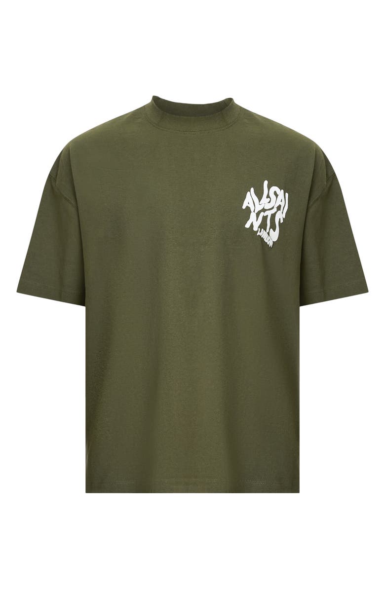 AllSaints Orlando Logo Graphic T-Shirt, Alternate, color,